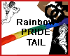 Rainbow PRIDE Tail