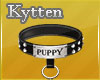 -K- Puppy Black Collar