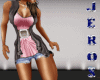 (PF)Conjunto pants corto