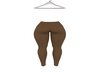 Brown leggings
