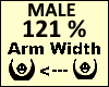 Arm Scaler 121%