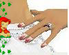 strawberry blush nails