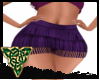 Purple Tassle Skirt