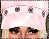 Pink Leather Cap / Hat