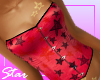 Star* Corset Laced Red