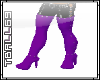 purple studs thigh boots