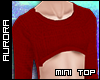 A| Mini Sweater - Red