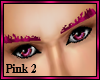 Hot Pink Eyebrows 2