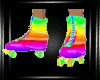 Rainbow Roller Skates F