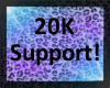 20k Support Sticker