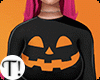 T! Black Pumpkin Top