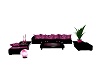 PINK GOTHIKA COUCH SET