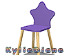 Star Chair Purple