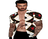 1HIS POKER SHIRT MUSCLES