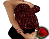 maternity outfit red