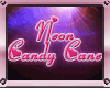 Neon Candy Cane