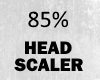 85% head scaller