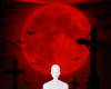 Red Moon Background
