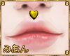 🍭 Gold Heart Piercing