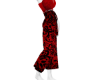 {TR} Red Floral PantSuit