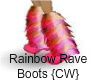 {Cw}Rainbow Rave Boots
