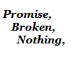 Promises mean Everything