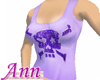 Skull Tank LAVENDER