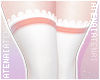 ❄ High Socks Peach