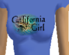 E.Z. CA Girl Tee