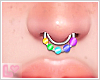 LL* Septum W RnBow Beads