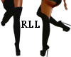 RLL KNEE BOOTS BLACK