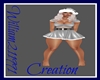 Silver Santa Skirt