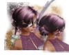 Romantic purple hair
