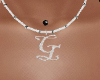 Necklace Letter G
