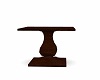 DARK WOOD END TABLE 