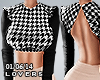 Houndstooth Fashion- top