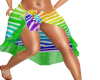 Striped Beach Skirt