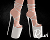 R. Ava White Heels