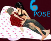 Love Heart couch/6 poses