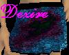 Dezire- silk blue pleat