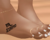 scorpio tattoo feet