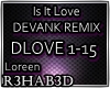 Is It Love Remix