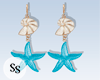 S-Starfish beach earring