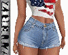 Denim Shorts - Blue Lvi