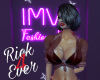 R4E CHOCOLATE TIE TOP