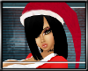 $TM$santa hair&hat black