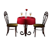Romantic Red Table