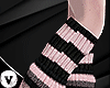 V: Yuna Boots black pink