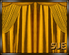 Gold Animated Drapes