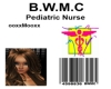 BWMC M name badge